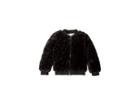 Splendid Littles Grammercy Faux Fur Jacket (toddler) (black) Girl's Coat