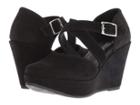 Cordani Roam (black Suede) Women's Wedge Shoes