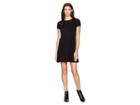 Three Dots Eco Knit Pocket T-shirt Dress (black) Women's Dress
