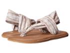 Sanuk Yoga Sling 2 Prints (natural/multi Tribal Stripe) Women's Sandals