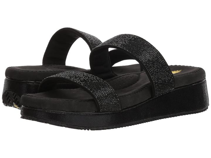 Volatile Kirstie (black) Women's Wedge Shoes