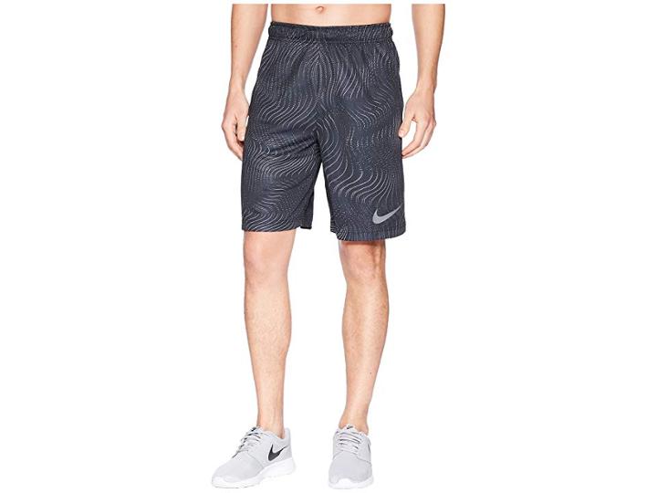 Nike Dry Shorts Su18 Aop (gunsmoke/black/black) Men's Shorts