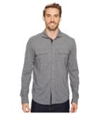 Prana Pacer Long Sleeve Button Down Shirt (charcoal) Men's Long Sleeve Button Up