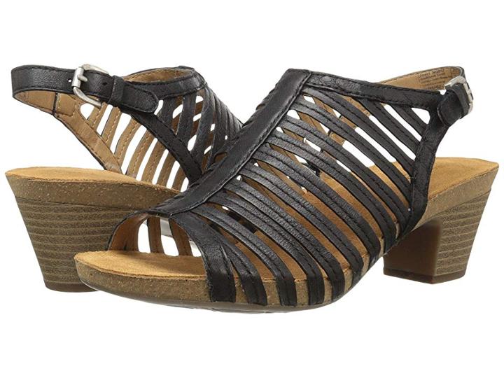 Josef Seibel Ruth 21 (black) Women's Sandals