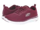 Skechers Flex Appeal 2.0 (burgundy) Women's Shoes