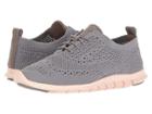 Cole Haan Zerogrand Stitchlite Oxford (ironstone Knit/leather/tropical Peach) Women's Lace Up Casual Shoes
