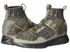 Puma Ignite Evoknit (burnt Olive/forest Night/puma Black) Men's Running Shoes