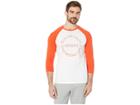 Reebok Crossfit Raglan (white/carotene) Men's Clothing