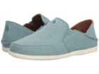 Olukai Waialua Canvas (mineral Blue) Women's Shoes