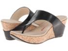 Tsubo Odelle (black Leather) Women's Sandals