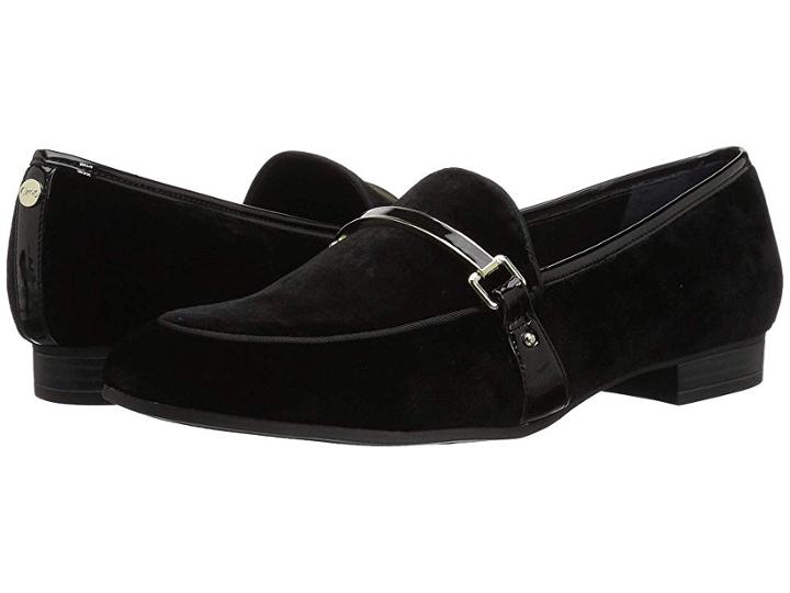 Circus By Sam Edelman Hendricks (black Lush Velvet/patent) Women's Shoes