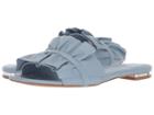 Michael Michael Kors Bella Slide (pale Blue Nappa) Women's Slide Shoes