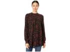 Free People Flowers In Her Hair Tunic (black) Women's Clothing