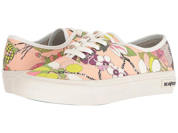Seavees Legend Sneaker Trina Turk (pink Secret Garden) Women's  Shoes