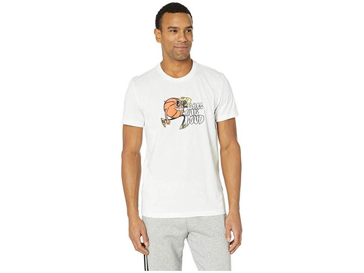Adidas Ball Out T-shirt (white) Men's T Shirt