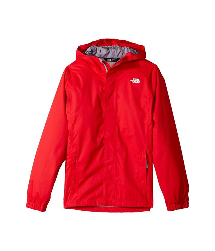 The North Face Kids Resolve Reflective Jacket (little Kids/big Kids) (tnf Red/mid Grey) Boy's Coat