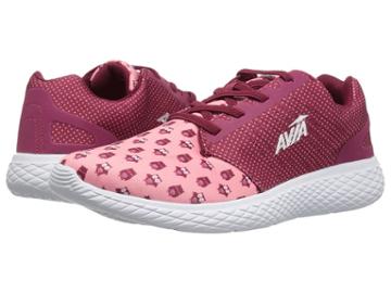 Avia Kids Avi-kismet (little Kid/big Kid) (plum Pink/crayon Pink/white) Kid's Shoes