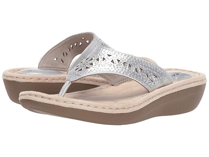 White Mountain Carlotta (silver) Women's Shoes