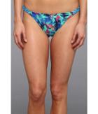 Carve Designs Andi Reversible Bikini Bottom (mint Paradise/sandori) Women's Swimwear