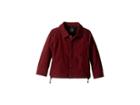 Superism Windbreaker Button Up Xavier Jacket With Pockets (toddler/little Kids/big Kids) (maroon) Boy's Coat