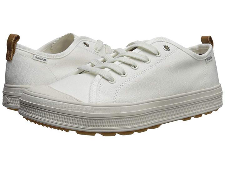 Palladium Sub Low Cvs (white/lily White) Men's Shoes