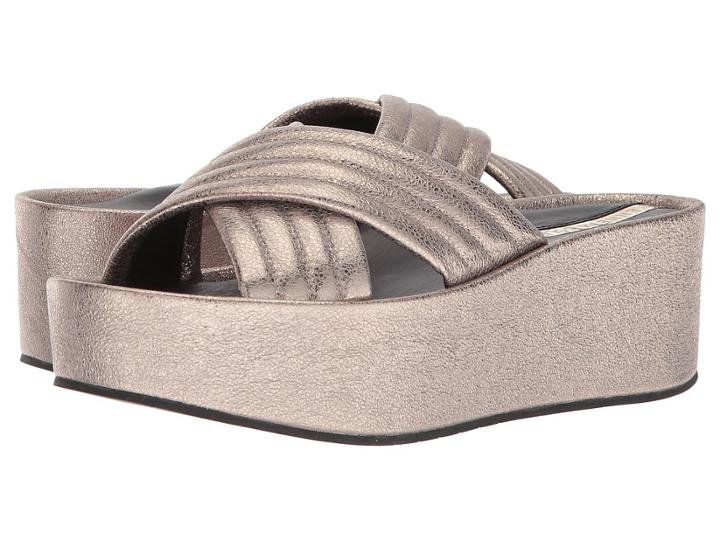 Kenneth Cole New York Damariss (dark Rose Metallic Leather) Women's Shoes