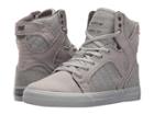 Supra Kids Skytop (little Kid/big Kid) (light Grey/charcoal/light Grey) Boys Shoes