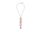 Lucky Brand Fringe Y-necklace (gold) Necklace