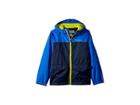 Columbia Kids Rain-zillatm Jacket (little Kids/big Kids) (collegiate Navy/super Blue/zour) Boy's Coat