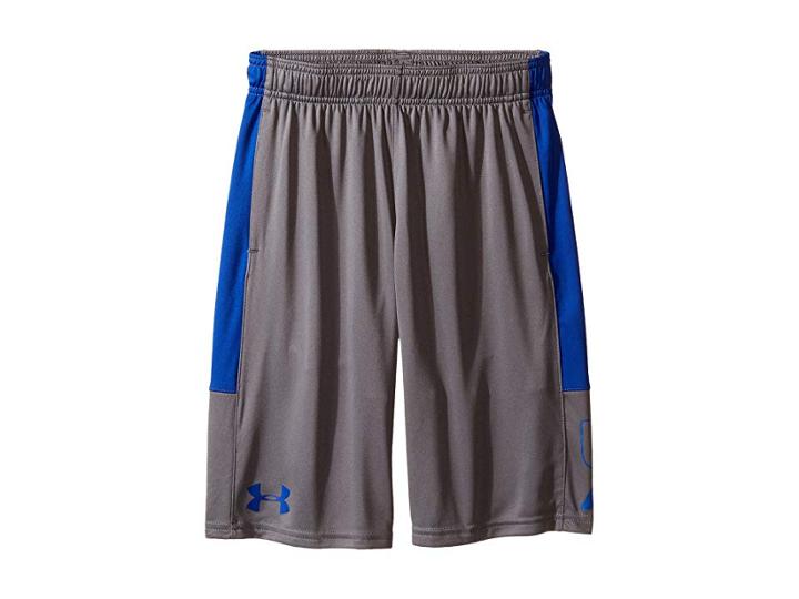 Under Armour Kids Instinct Shorts (big Kids) (graphite/royal) Boy's Shorts