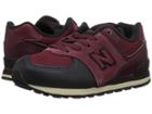 New Balance Kids Ic574v1 (infant/toddler) (nb Burgundy/black) Boys Shoes