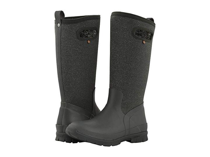 Bogs Crandall Tall (dark Gray) Women's Waterproof Boots