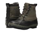 Sorel Cheyanne Ii Short Canvas (nori/quarry) Men's Waterproof Boots
