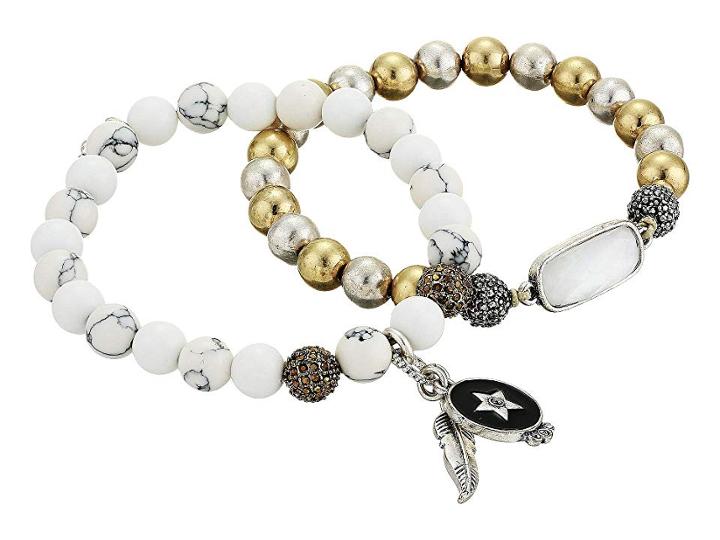 Lucky Brand Dragonfly Stretch Bracelet (two-tone) Bracelet