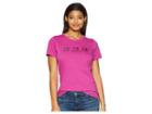 Life Is Good Primal Sew Crusher Tee (sassy Magenta) Women's T Shirt