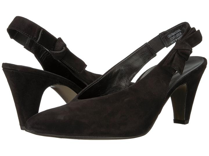 Paul Green Regina (black Suede) High Heels