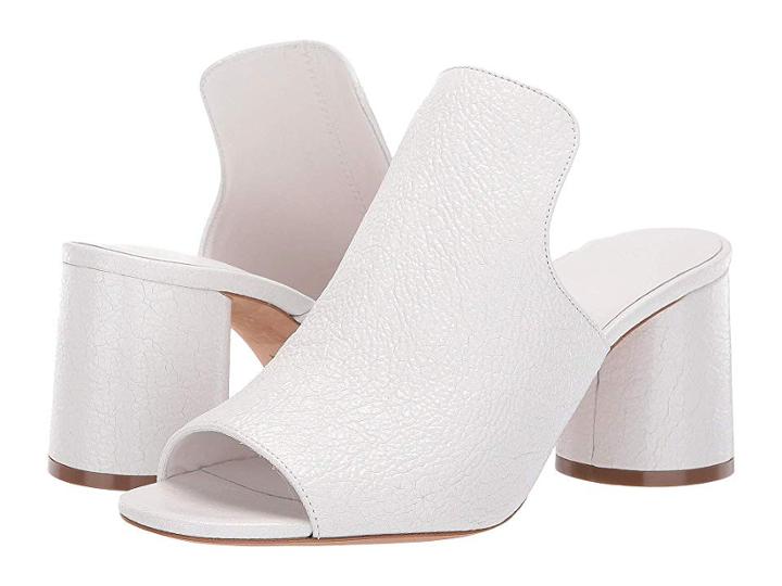 Vince Tanay (white Crinkle Patent Leather) Women's Shoes