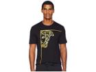 Versace Collection Gold Half Medusa Tee (black/gold) Men's T Shirt