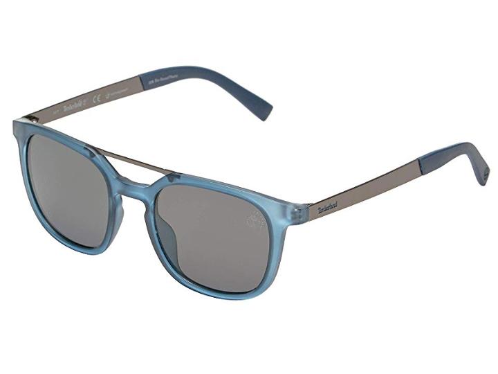 Timberland Tb9133 (matte Blue/smoke Polarized) Fashion Sunglasses