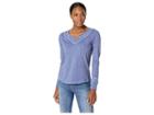 Aventura Clothing Nixon Long Sleeve Shirt (blue Ice) Women's Long Sleeve Pullover