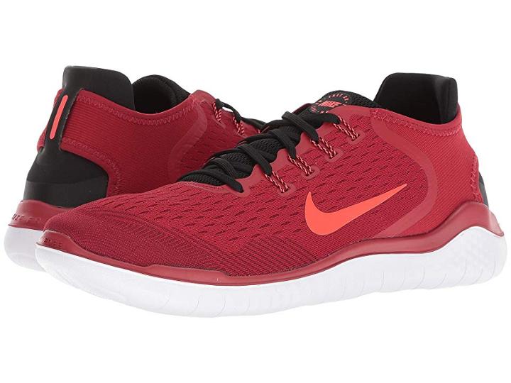 Nike Free Rn 2018 (gym Red/bright Crimson/black/team Red) Men's Running Shoes