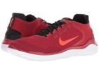Nike Free Rn 2018 (gym Red/bright Crimson/black/team Red) Men's Running Shoes