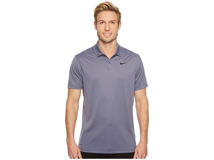 Nike Golf Dri-fittm Victory Polo (light Carbon/black) Men's Clothing