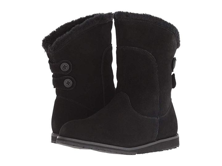 Emu Australia Kids Anda (little Kid/big Kid) (black) Girl's Shoes