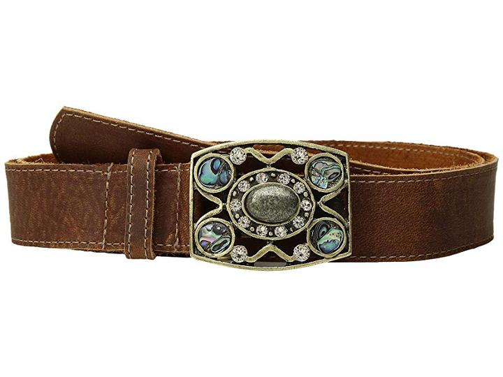 Leatherock 1826 (tobacco/pyrite) Women's Belts