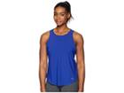 Under Armour Vivid Keyhole Back Tank Top (formation Blue/formation Blue/metallic Iron) Women's Sleeveless