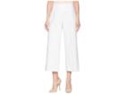 Lauren Ralph Lauren Stretch Wide Leg Pants (white) Women's Casual Pants