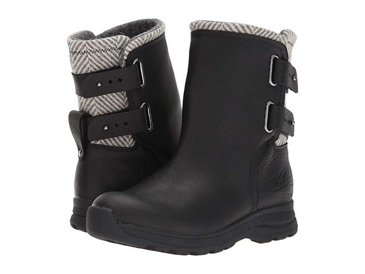 Woolrich Koosa (black/herringbone) Women's Waterproof Boots