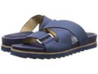 Calvin Klein Jeans Valeri (indigo Leather) Women's Slide Shoes
