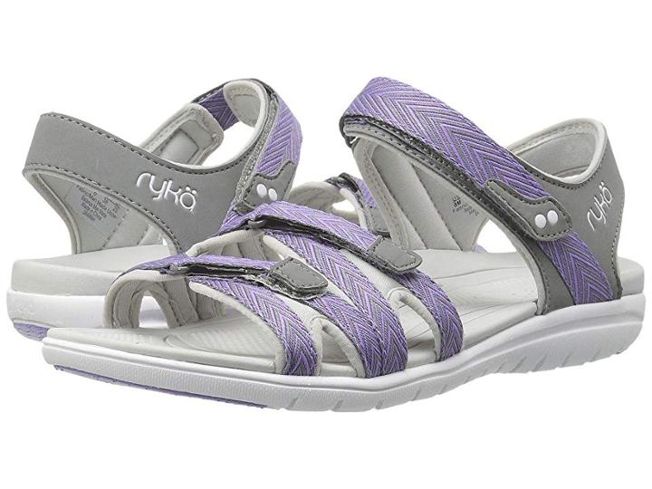 Ryka Savannah (frost Grey/summer Grey/purple Ice) Women's  Shoes
